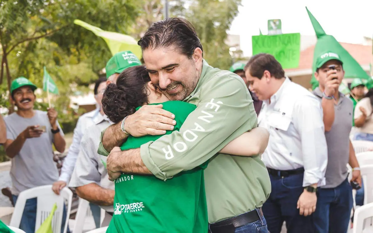 Manuel Muñoz invitó a la familia Verde a que voten este próximo domingo Equipo de campaña del PVEM